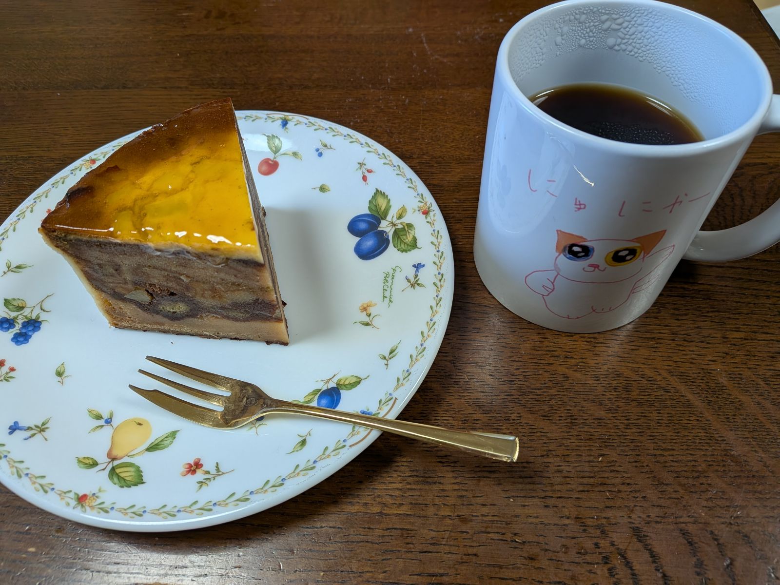 今年のケーキです